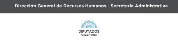 Dirección General de Recursos Humanos - Secretaría Administrativa LOGO HCDN
