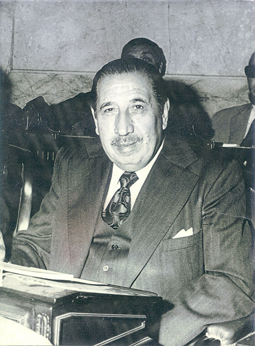 retrato del diputado