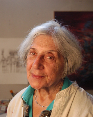 Retrato de la artista