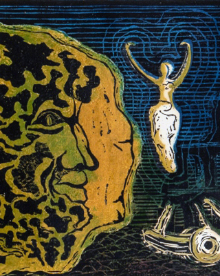 detalle de la obra del artista