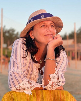 Fotografía de la artista