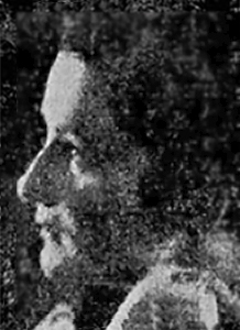 Fotografía de la artista en blanco y negro