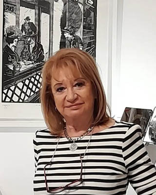 Fotografía de la artista
