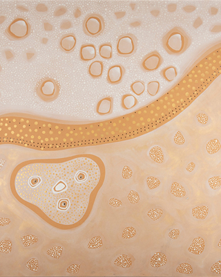 Detalle de la obra del artista