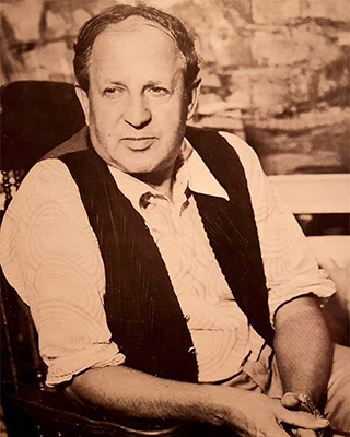 fotografía del artista