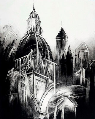 detalle de la obra de la artista