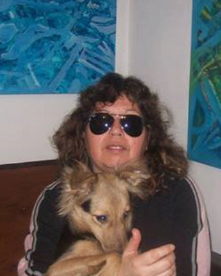 fotografía de la artista