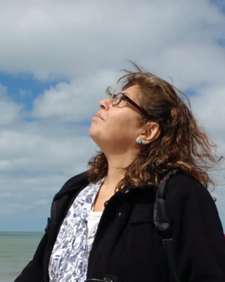 fotografía de la artista