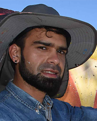 Fotografía del artista